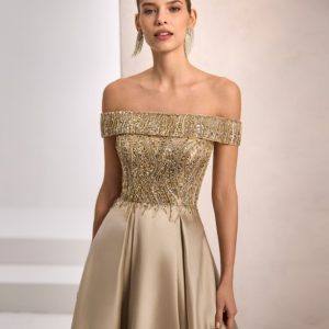 vestido marfil barcelona