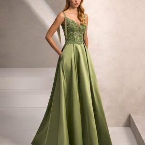 vestido marfil barcelona